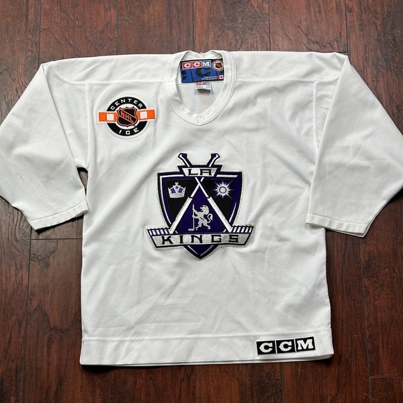 CCM Shirts & Tops La Kings Nhl Center Ice Youth Hockey Jersey